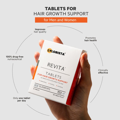 LYLORISTA® Revita TABLETS FOR HAIR GROWTH SUPPORT
